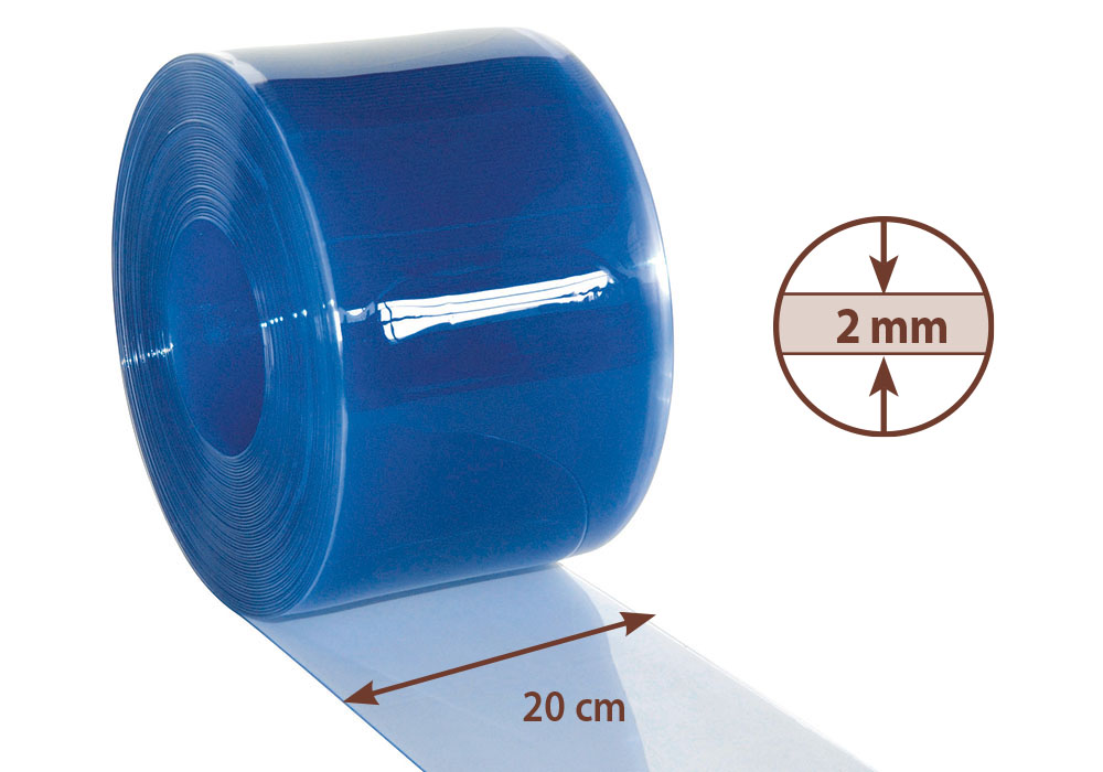 Flexible Windschutzstreifen 20 cm breit, 50 m