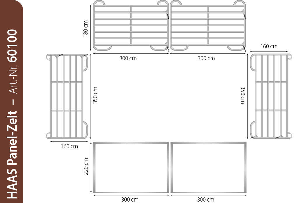 HAAS Panel-Zelt Standard 3