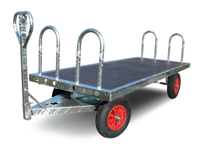 4 Rad-Plattenwagen