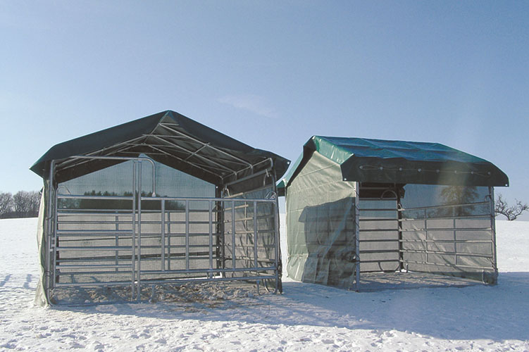 Dachkonstruktion klein, komplett