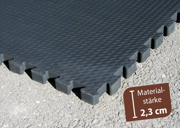 HAAS EasyMat mit Puzzle 2,3 cm (1 - 12 Stk.)